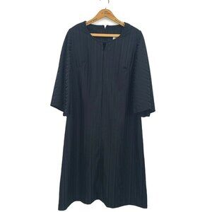 Vintage Lady Mendel Knits of Distinction Dress Caftan Womens Black